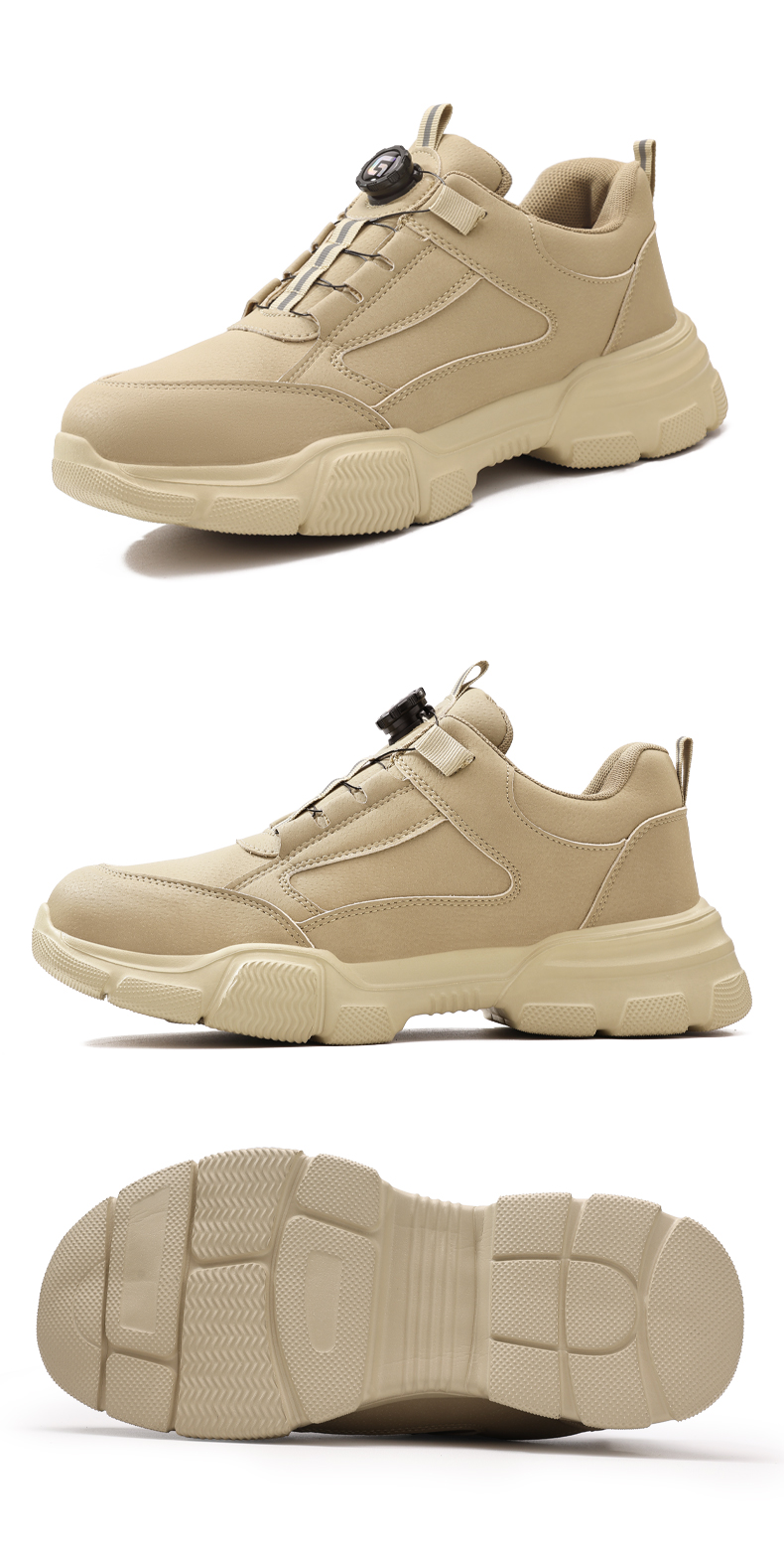 Scarpe antinfortunistiche GUYISA Scarpe da lavoro impermeabili Punta in acciaio Leggere e morbide F131F 38-45_voghion.com