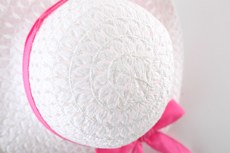 Newborn Baby Girl Dress Flower Printed Sling Bow Dress Send Hat_voghion.com