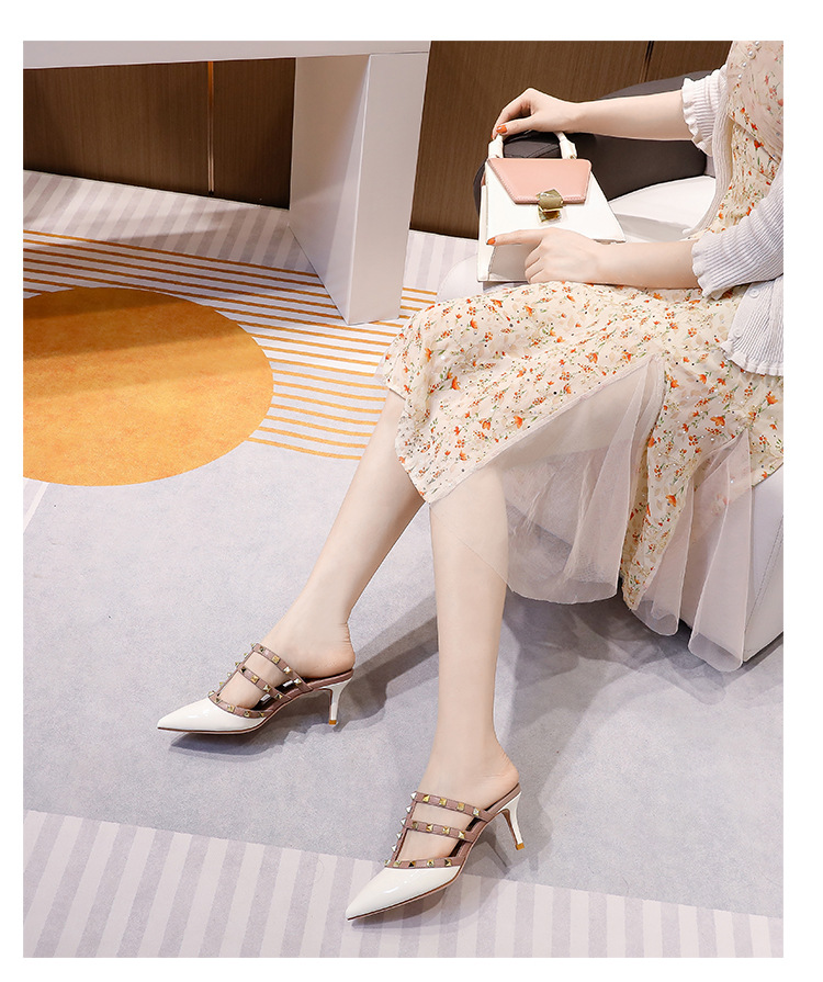 Baotou Halbschuhe mit dünnem Absatz und Zehenpartie_voghion.com