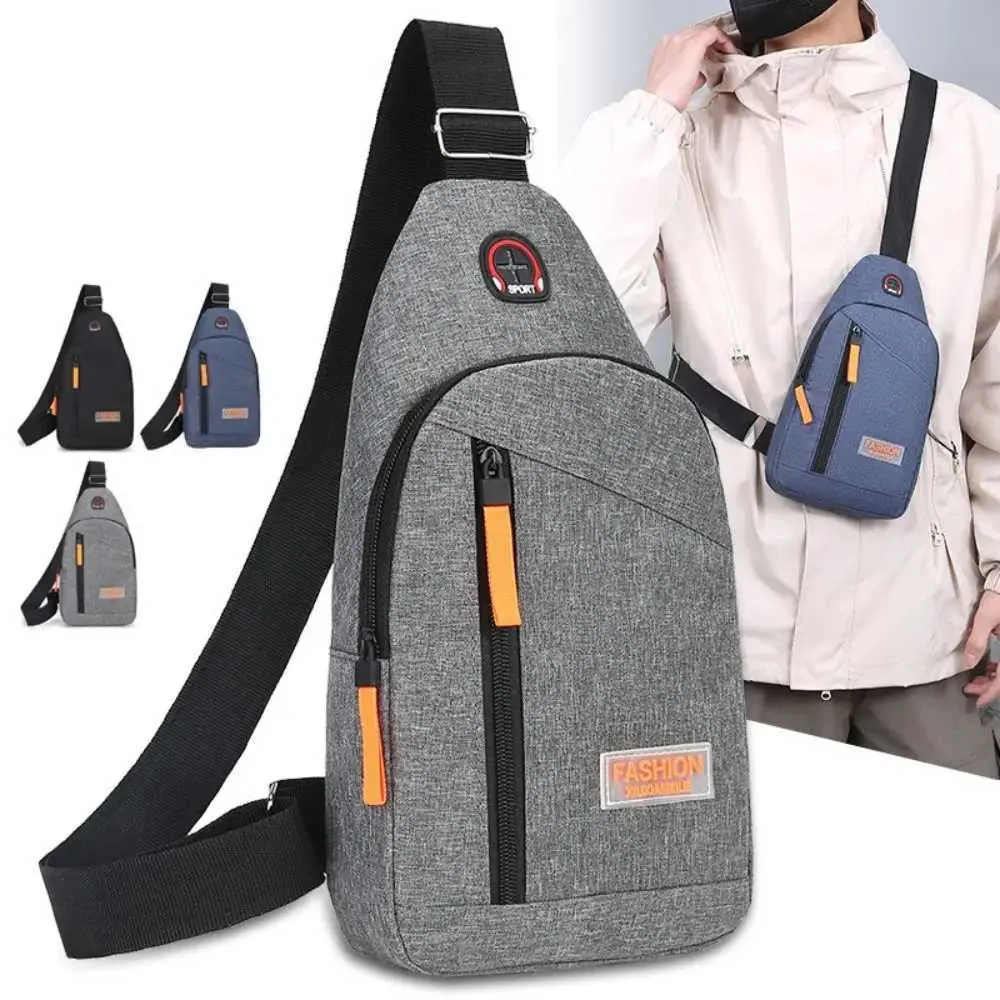 Oxford Tuch Männer Große Kapazität Brust Pack Casual SG Sport Männlichen Umhängetasche Outdoor Crossbody Ba241116_voghion.com