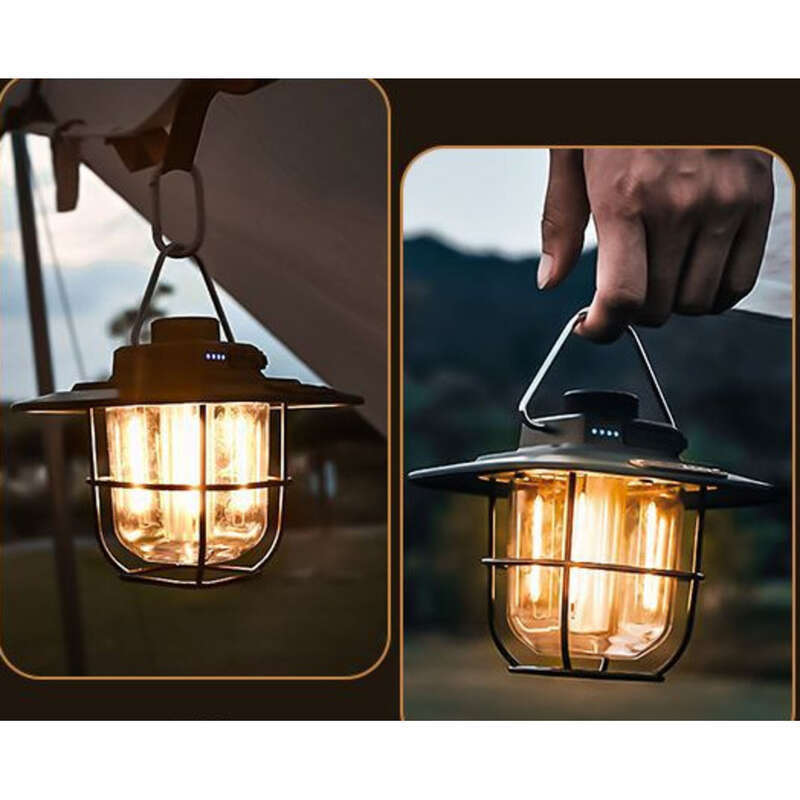 New Outdoor Multi Functional Rechargeable Camping Portable Warm Atmosphere Light Nostalgic Horselight_voghion.com