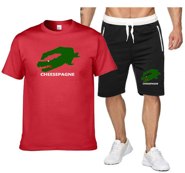 μπλουζάκι επώνυμων σχεδιαστών Αθλητικές φόρμες για τρέξιμο κοντομάνικο σορτς πόλο μπλουζάκι ανοιξιάτικο και καλοκαιρινό casual μόδα_voghion.com