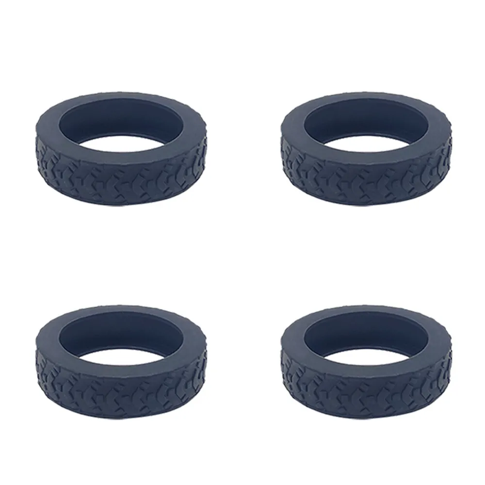8Pcs Silicone Travel Lage Caster Shoes With Silent Sound Suitcase Wheels Protection Trolley Box Casters Cover Accessory_voghion.com