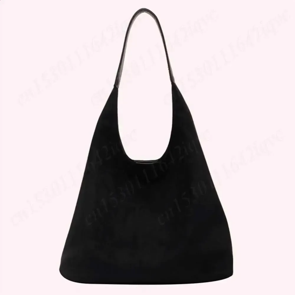 Borsa a tracolla semplice in pelle scamosciata vintage da donna, grande capacità, elegante, da viaggio, con chiusura a gancio, in tinta unita, 240919_voghion.com