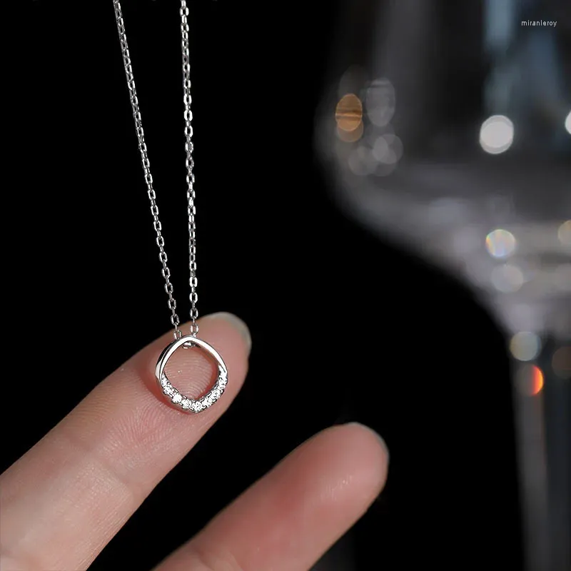 Anhänger Halsketten Silber Überzogene Crysta Quadrat Charme Pendent Halskette Für Frauen Mädchen Elegante Hochzeit Schmuck Geschenk Choker_voghion.com