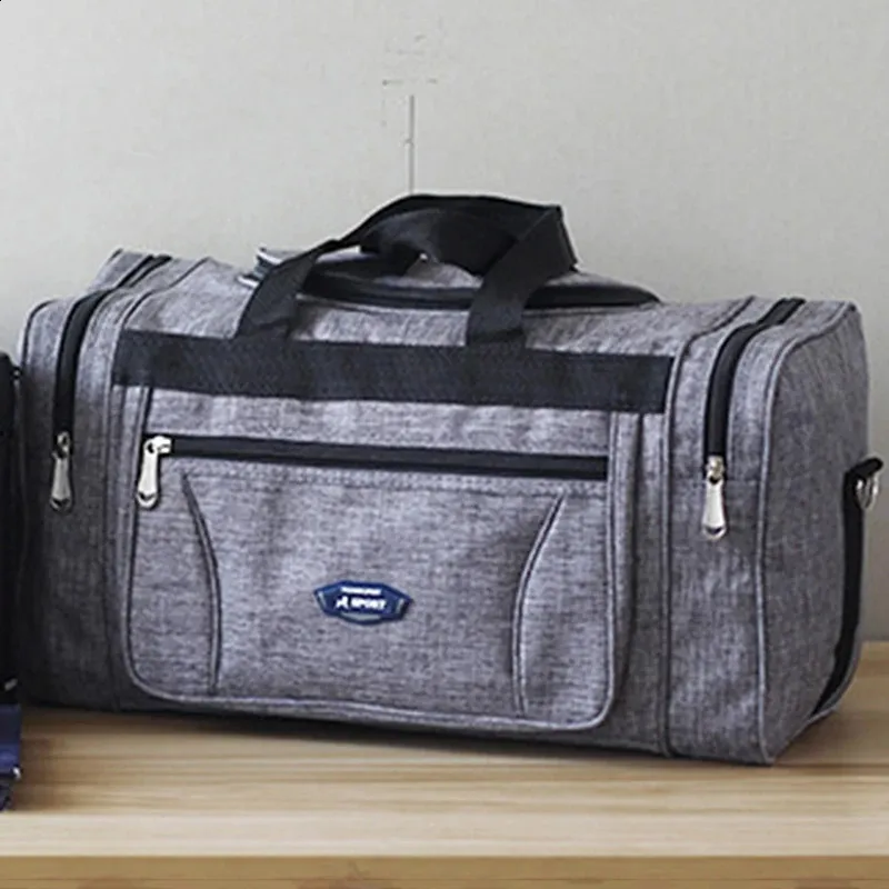 Foldable Duffel Bag Large Capacity Travel Handbag Waterproof_voghion.com