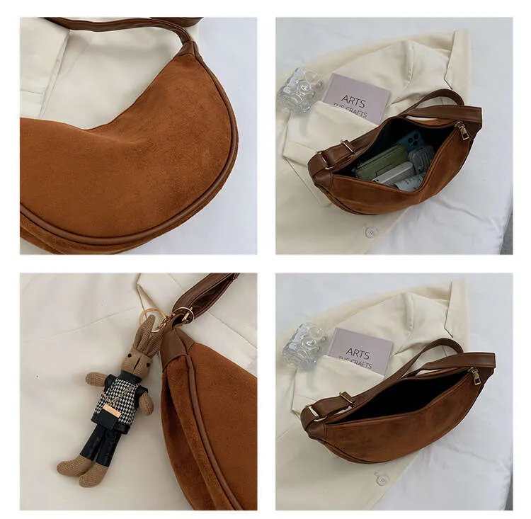 Borsa a tracolla e borsa a spalla dumpling in tweed smerigliato_voghion.com