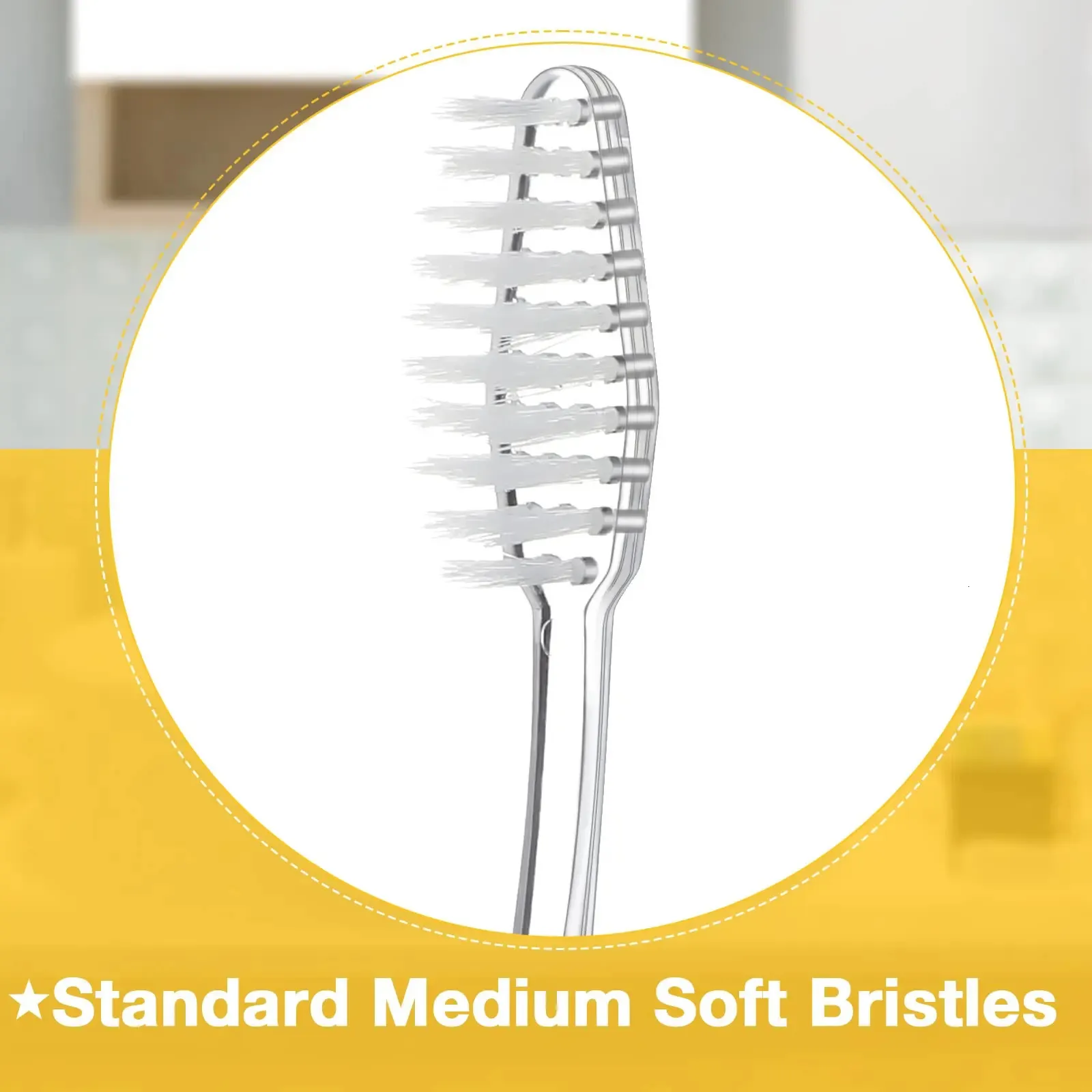 100 Individual Packaged Bulk Disposable Travel Soft Bristle Toothbrushes Single Pack Camping 241125_voghion.com
