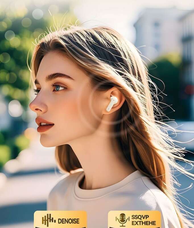 【5,846 milioni di persone collezionano questo marchio】 Auricolari Bluetooth Tianyu TY-FG78 Riduzione del rumore digitale wireless Nuovo gioco_voghion.com