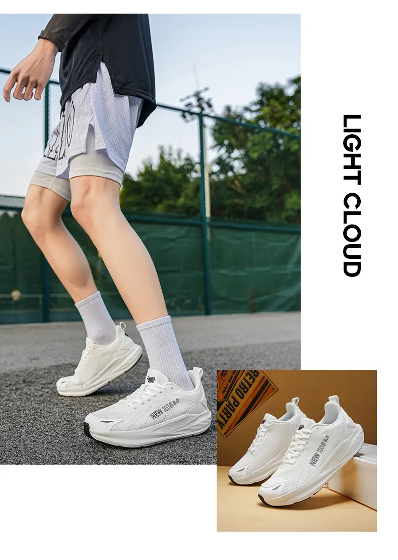 Chaussures de sport grande taille, pour couples à bout large, idéales pour la course à pied et une bonne respirabilité au quotidien._voghion.com