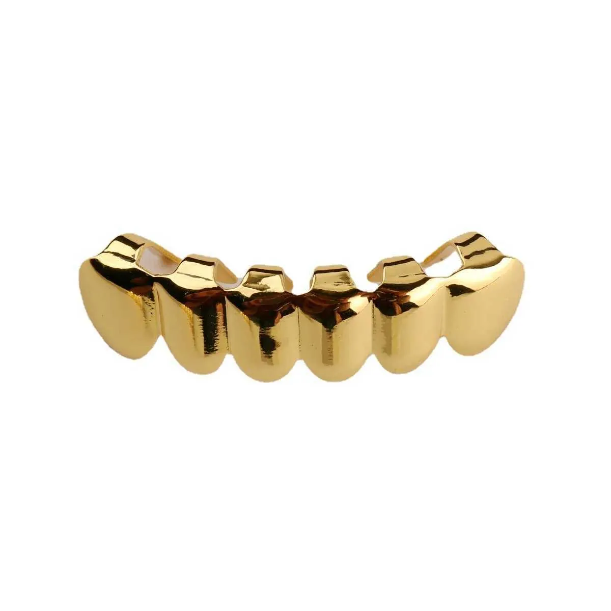 YOUNGX Hip Hop Coeur Zircon Dents Grillz Bretelles Couleur Or Haut Bas Brillant CZ Pierre Dentaire Caps Pour Femmes Hommes Bijoux_voghion.com
