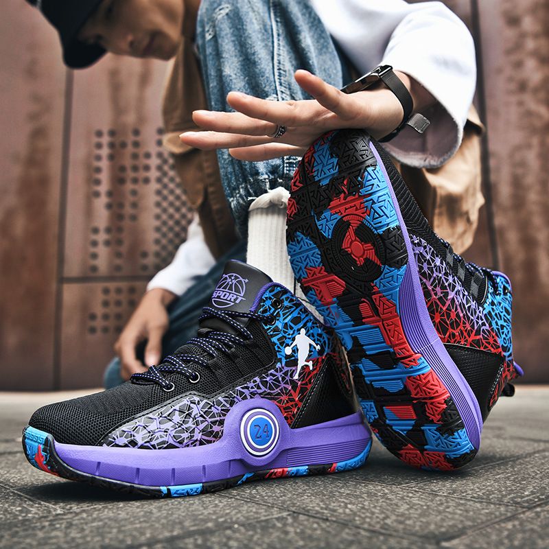 Chaussures de basket-ball hommes Kampfsportschuhe Jugend Student Sportschuhe_voghion.com