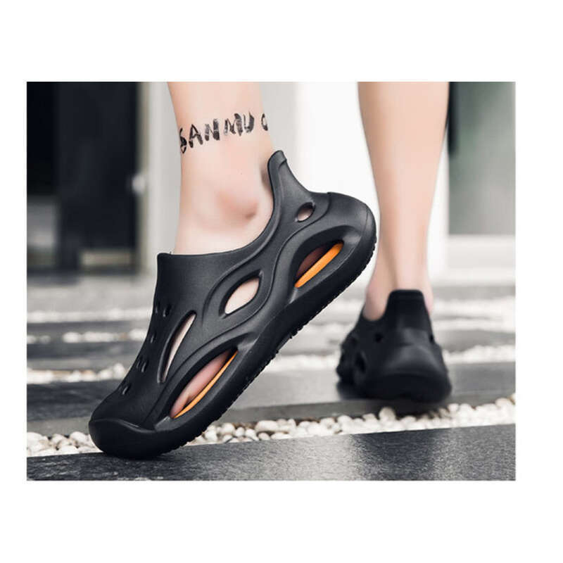 Herrenschuhe 2025 Sommer Dicke Sohle Sandalen Sport Oberbekleidung Tragbare Strand Hausschuhe_voghion.com