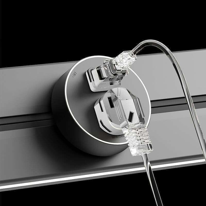 【Protección ocular con alta reproducción de color】 Riel con luz de inducción USB-C para cocina, sala de estar, hogar, deslizante móvil_voghion.com