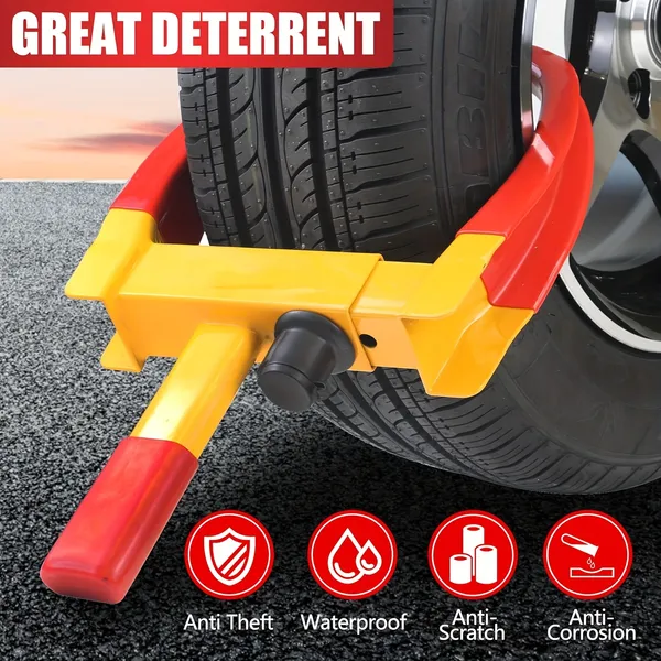 Cepo antirrobo de acero inoxidable para coche y remolque_voghion.com