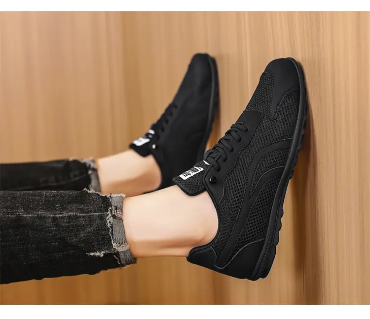 Nouvelles chaussures décontractées en maille pour hommes, pointures 39-44_voghion.com