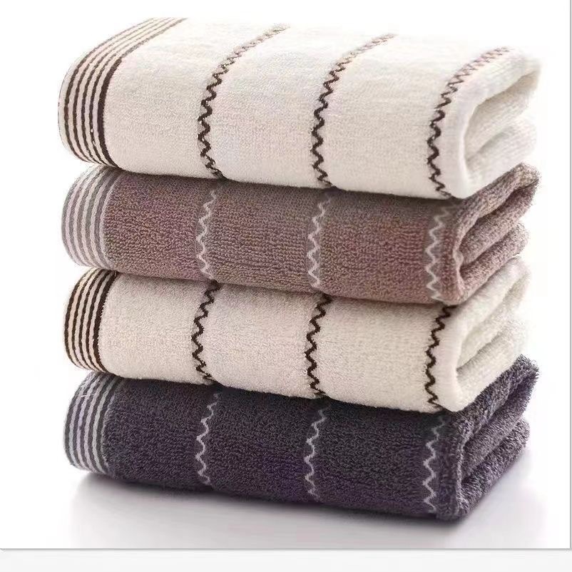 Towel adult cotton wholesale face towel Duoduo popular household couple thickened absorbent face towel_voghion.com