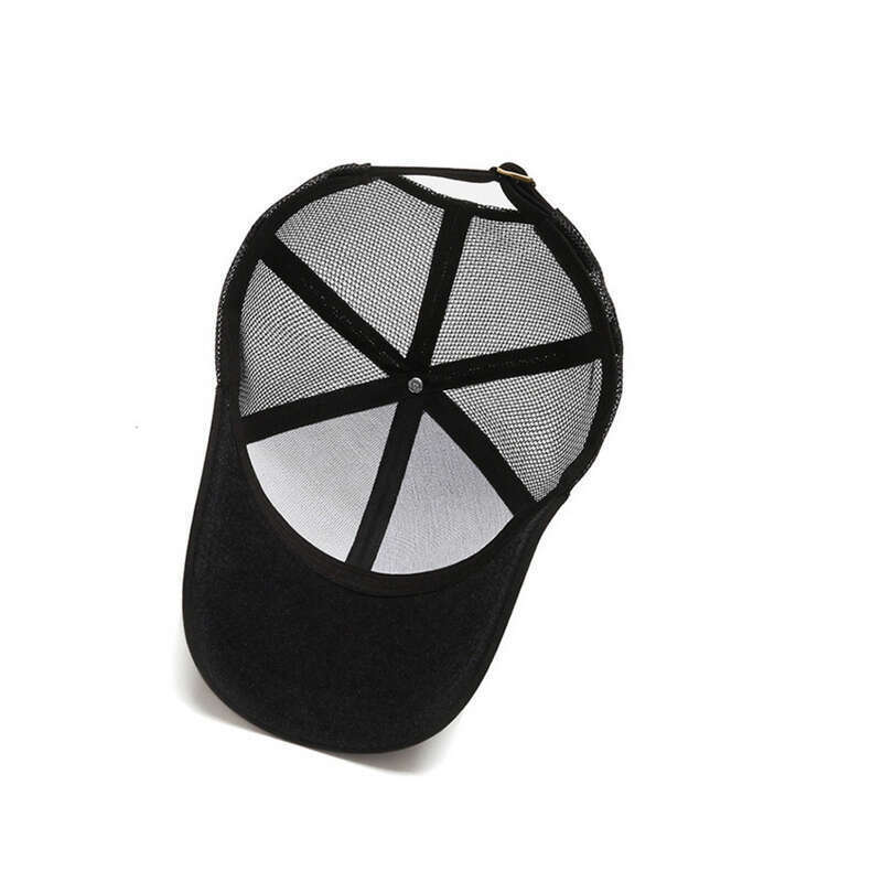 Cappello a becco d'anatra per uomo di mezza età e anziano, estivo, traspirante, in rete, da baseball, per attività all'aperto e tempo libero_voghion.com