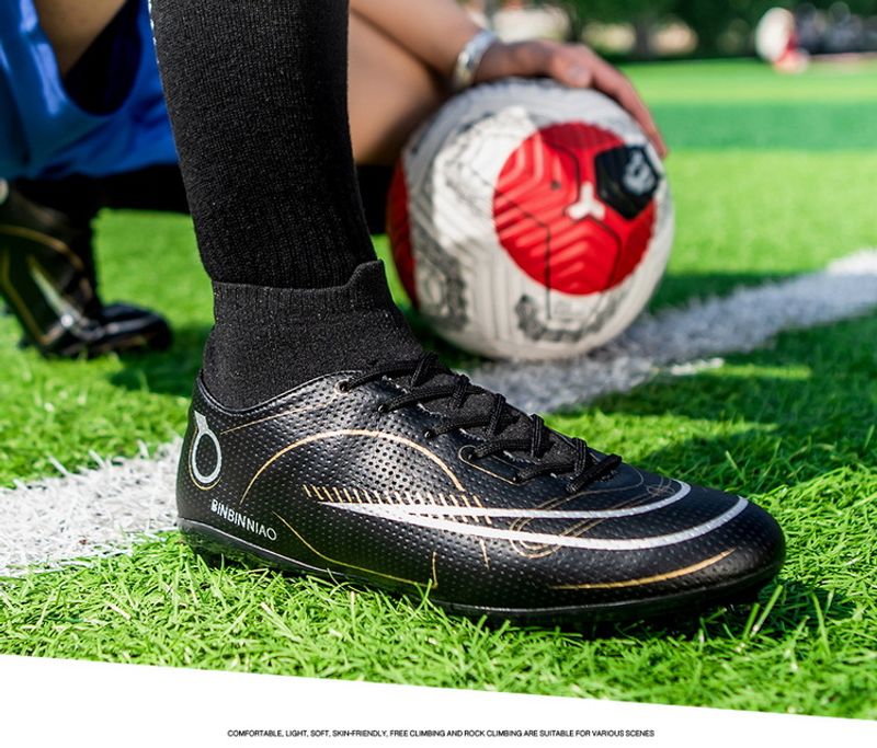 2022 neue grenzüberschreitende FGTF-Schuhe für Männer, atmungsaktive High-Top-Fußballschuhe mit langen und kurzen Spikes, modische_voghion.com