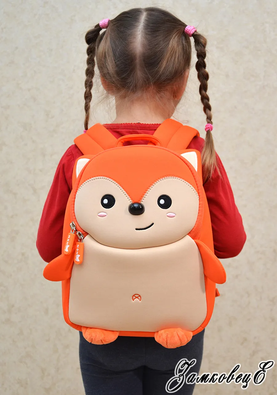 NOHOO Toddler Children School Bag Boys Kids Waterproof Backpack Kindergarten Girls 3D Cartoon Shape Mochila for 2-7_voghion.com