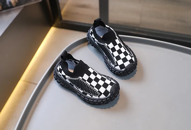 Sneakers Jenter Gutter Fritidssko Pustende netting Myke såler Happysteps Småbarnssko Størrelser US5c-US1y_voghion.com