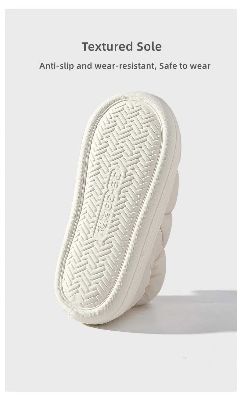 Pantoufles d'hiver chaudes pour hommes, chaussures décontractées antidérapantes à plateforme, chaussures plates pour la maison, imperméables, antidérapantes, intérieures et extérieures, en peluche épaisse pour femmes_voghion.com