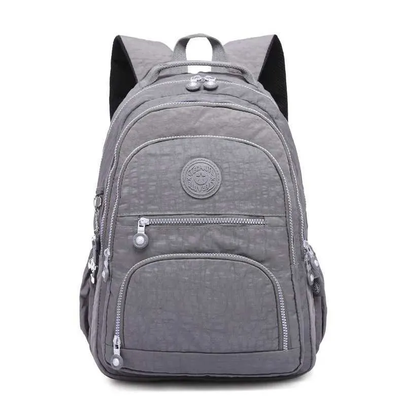 Mode skolryggsäck Student för tonårsflicka Pojke 2023 Reseryggsäckar Väska Dam Nylon Vattentät Laptopväska_voghion.com