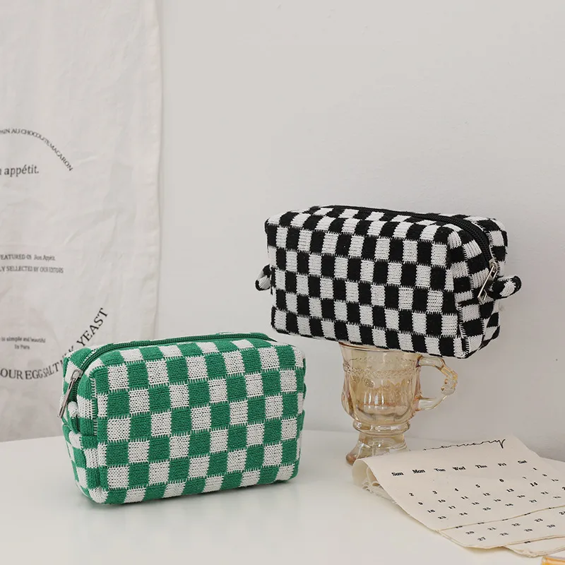 Trousse de maquillage de voyage portable et mignonne pour femmes, trousse de toilette pour filles en voyage_voghion.com