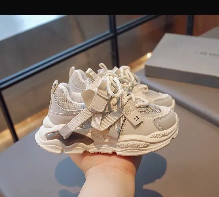 Atletische Outdoor Kinderen Mesh Ademend TPR Casual Sneakers Sport Peuter Jongens Meisjes Hardloopschoenen Kinderen Tennis 36_voghion.com
