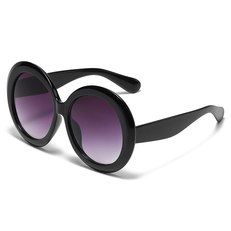 Óculos de sol europeus de moda com armação grande dupla_voghion.com