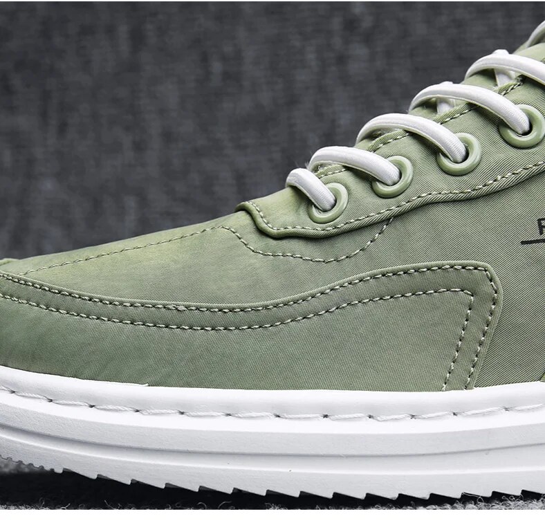 2024 Spring New Breathable Canvas Trendy Versatile Casual Sports Anti slip and Wear resistant Men's Board Shoes_voghion.com