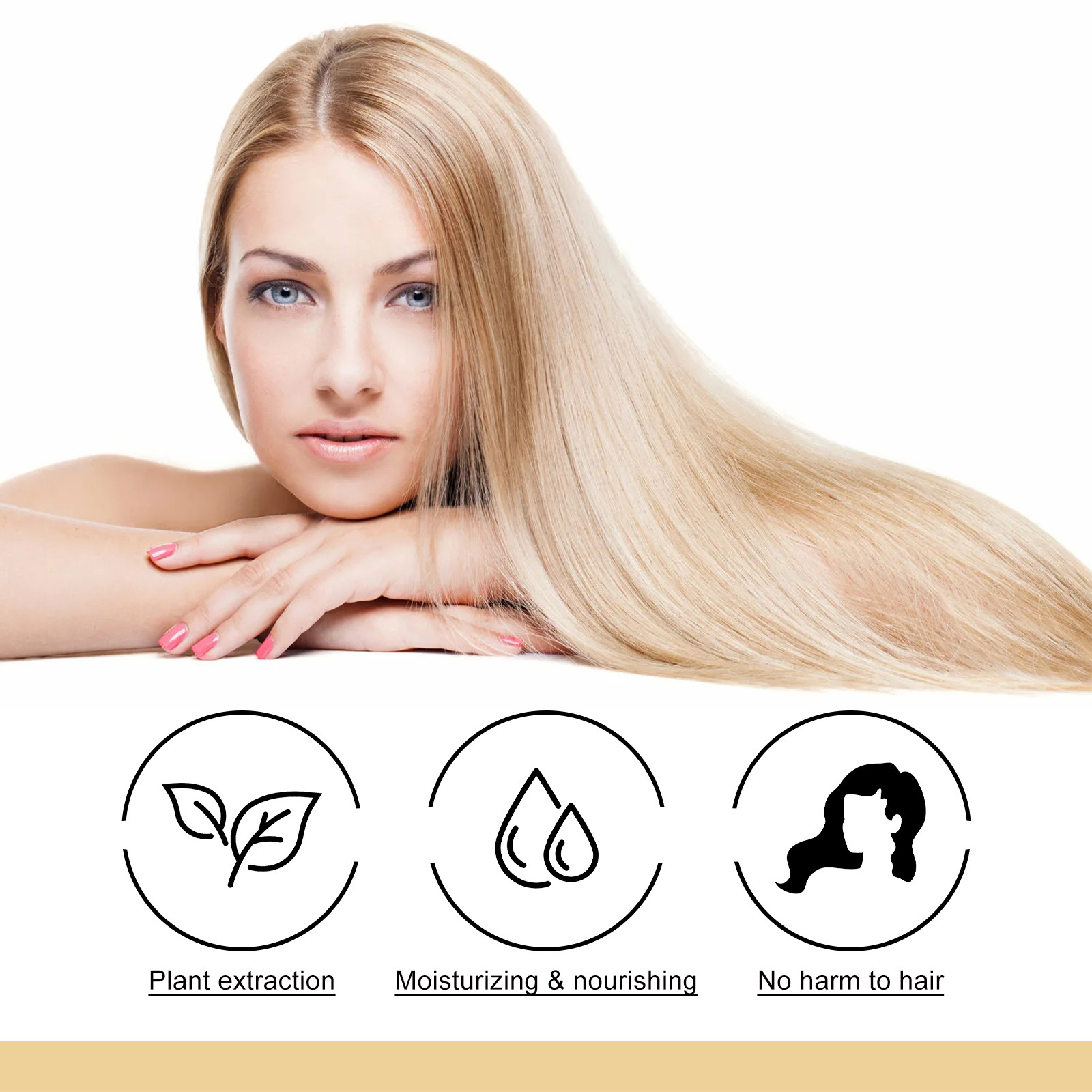 OUHOE Dense Hair taastab kuivad ja pehmed juuksed, peanaha massaažihooldus, tihedate juuste essents_voghion.com