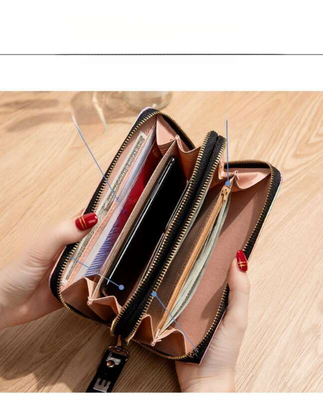 Portemonnaie, Handtasche, Kaartebeutel, Dammetasch, Sporttasch, Härentasch, Multifunktionell grouss Kapazitéit, stilvoll a schéin_voghion.com