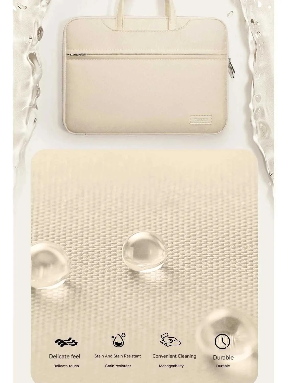 Borsa per notebook da donna elegante 13,3 14 16 pollici portatile custodia per laptop libro Pro custodia borsa valigetta borsa da viaggio C24111_voghion.com