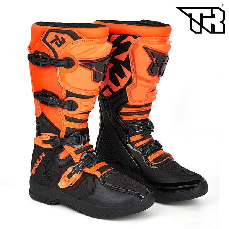 Botas de proteção profissional para motocross Novas botas de proteção para motocross_voghion.com