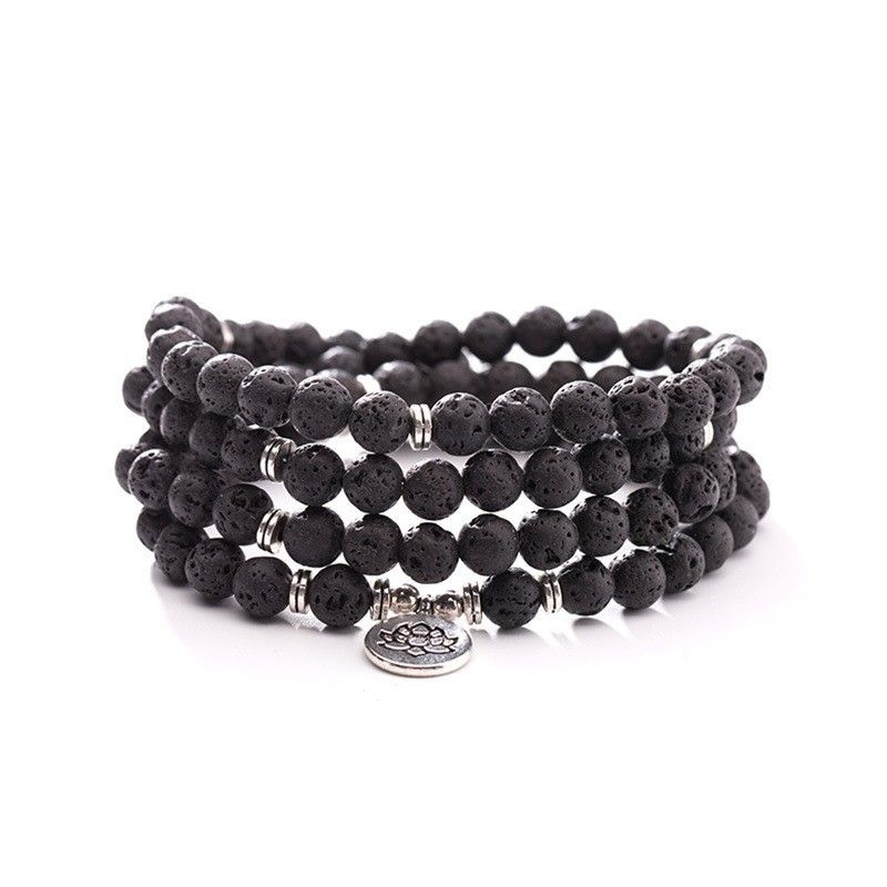 8mm 108 Perlen Lotus Multi Kreis Armband Baum des Lebens Anhänger Halskette Pullover Kette_voghion.com