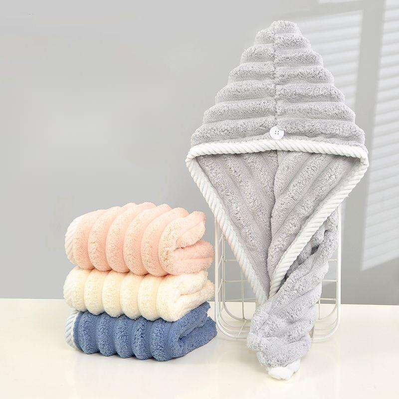 【 3000+people Within A Week To Order 】 Dry Hat Women, Water Absorbing Single-layer Thickened New Headband For Hair_voghion.com