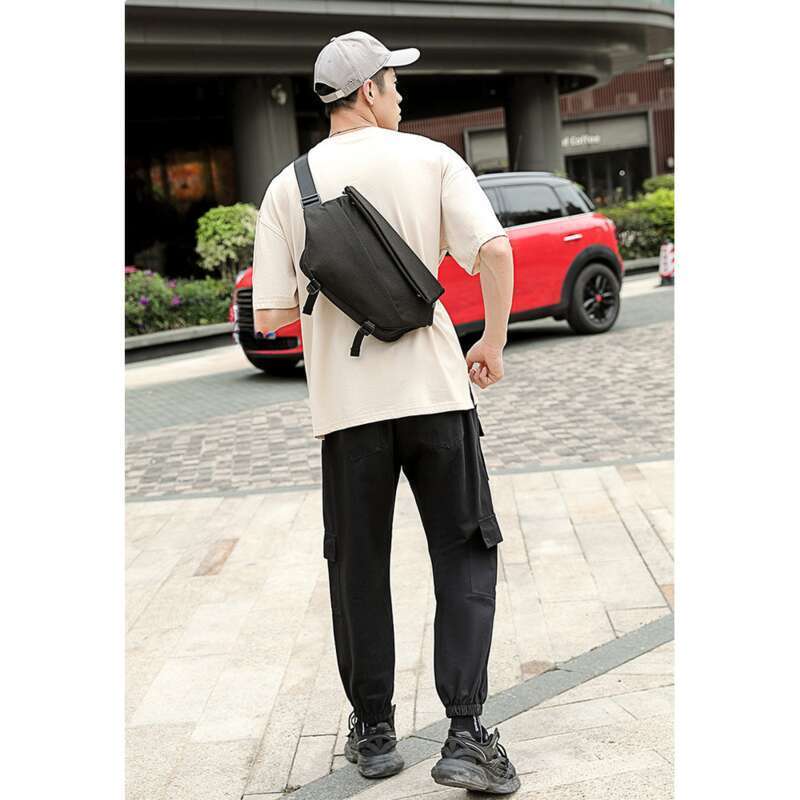 Satchel Lokomotiv Rucksak Messenger Bag Männer kleng Täsch_voghion.com