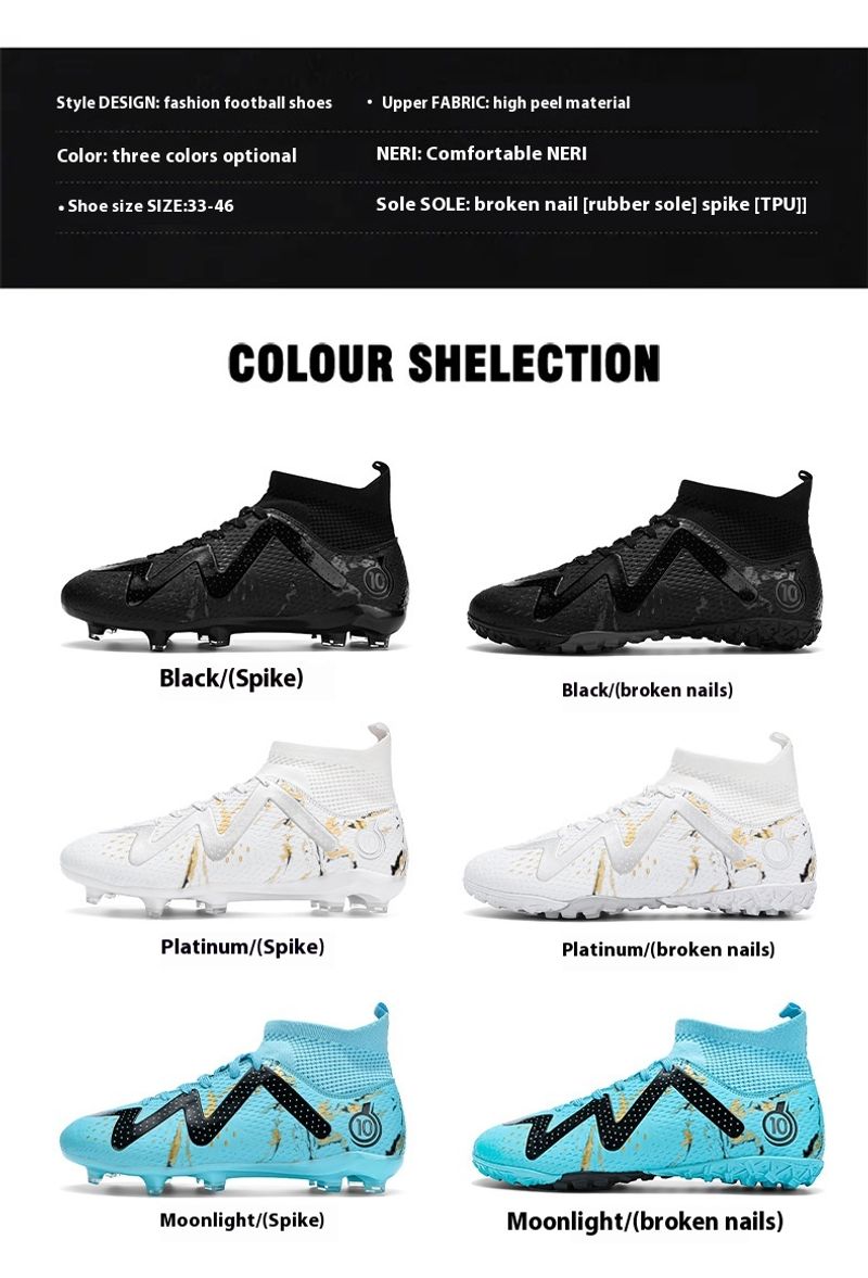 Herbst neue erwachsene indoor und outdoor lange spikes fußball männer kunstrasen training spiel sport schuhe_voghion.com