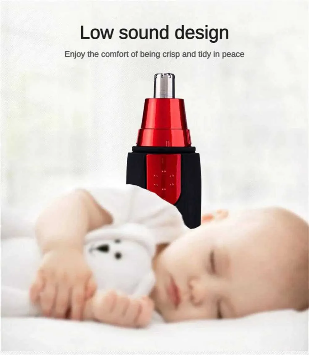Mini Portable Ear/Nose Trimmer - Waterproof, Safe & Easy Clean_voghion.com