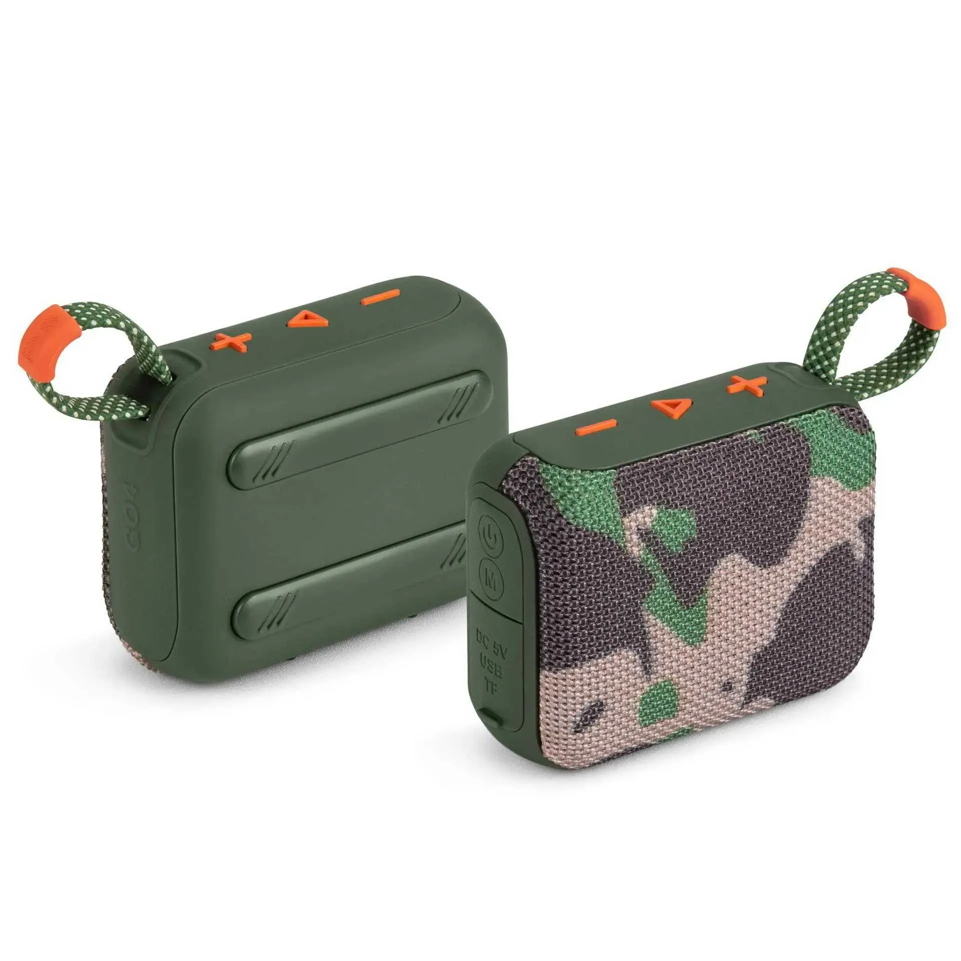 GO4 Mesh Mini Portable Handheld Outdoor Wireless Speaker TWS Stereo Column Music Center Subspeaker/TF Card/USB Disk_voghion.com