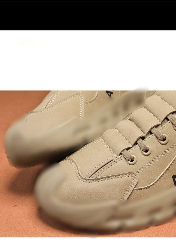 Labor New Spring Casual Work Plate Thick Bottom Non-slip Driving Men's Sports Shoes_voghion.com