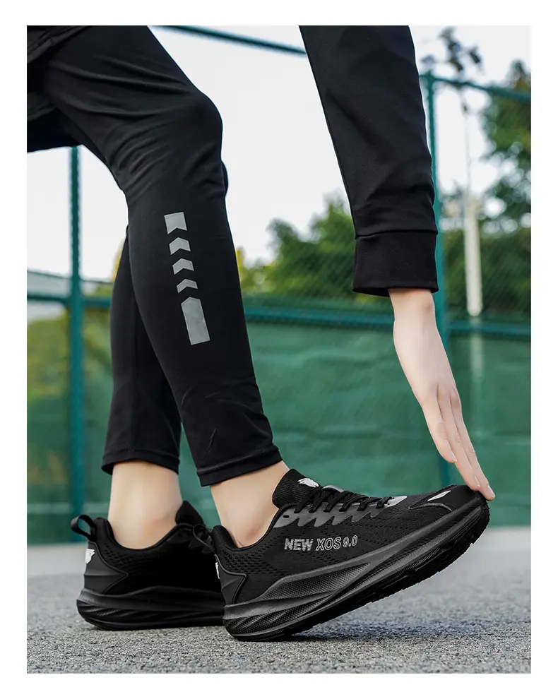 Chaussures de sport grande taille, pour couples à bout large, idéales pour la course à pied et une bonne respirabilité au quotidien._voghion.com