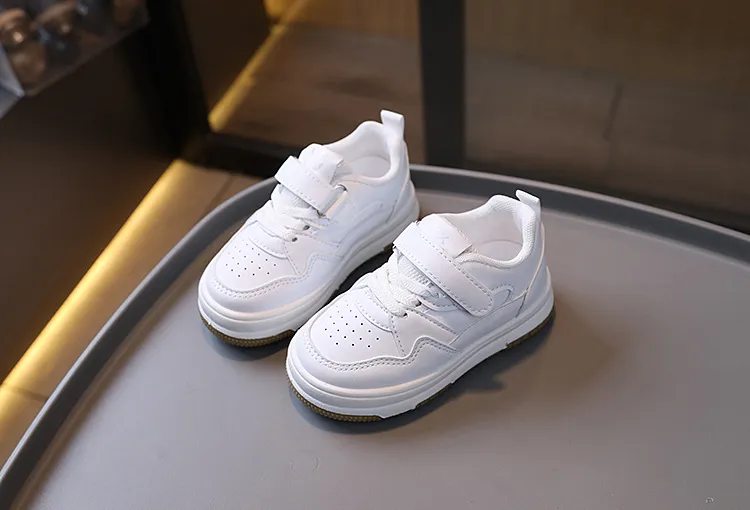 Toddler Kids Fashion Design Walking White Shoes Antiderrapante Cutefeet Casual Trainers Infantil Meninos Meninas Outdoor Board_voghion.com