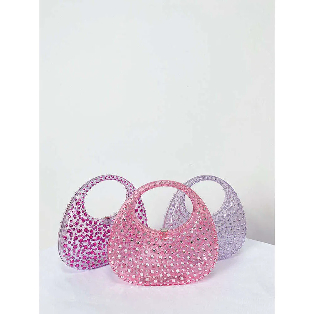 Sacs à main et portefeuilles pour femmes à la mode, soirée dansante en acrylique, sac de soirée, sac à main transparent décontracté_voghion.com
