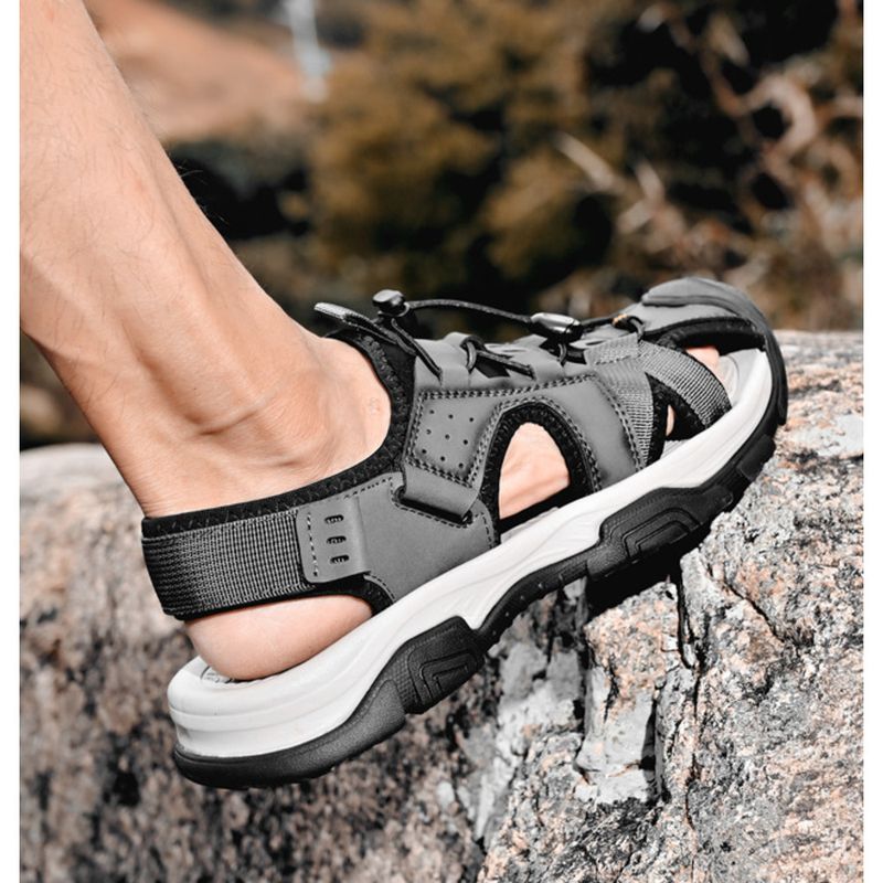 Sandal für Herr, Sommer, Wandern, Outdoor-Sport, Jugd, rutschfest, Deodorant, weiche Unterseite,_voghion.com