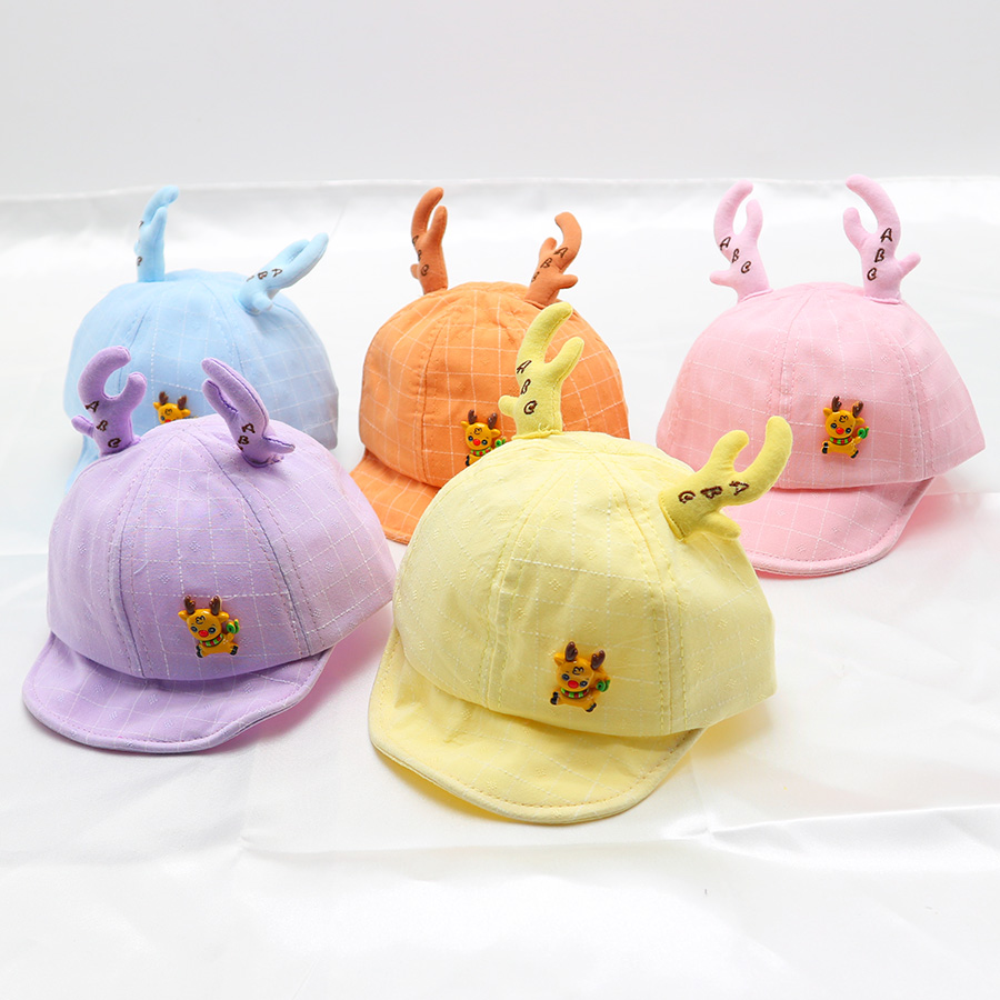 Infant hats spring and autumn summer thin sunshade girls baby boys fisherman hat children cute Korean version sun protection wholesale_voghion.com