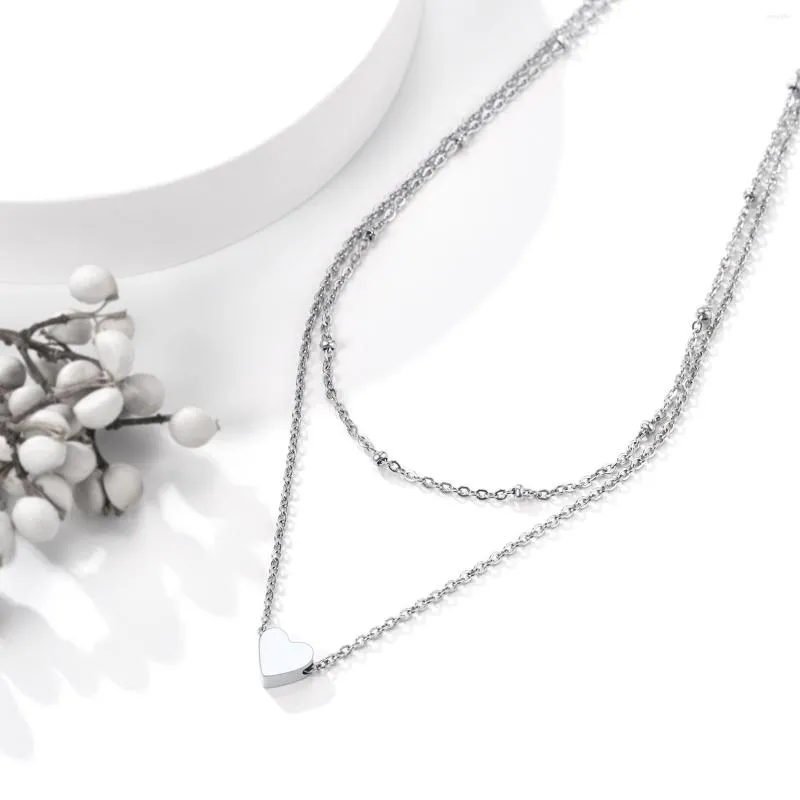Anhänger Halsketten Starlord Layered Herz Halskette Schmuck Einstellbare Initial Alphabet Buchstaben Perlenkette Geschenk für_voghion.com