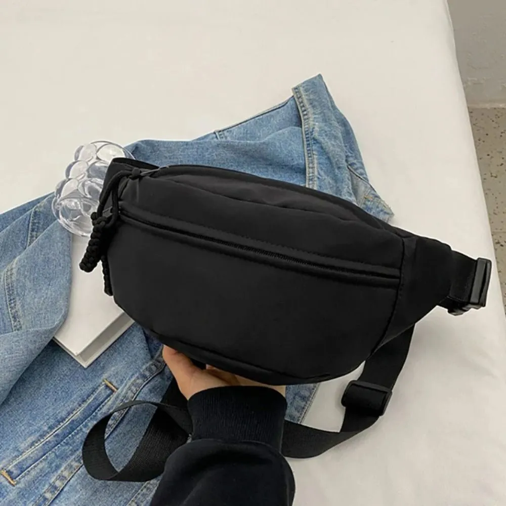 Neu Half Moon frauen Brust Oxford Tuch Wasserdichte Taille Taschen Multifunktionale Große Kapazität_voghion.com