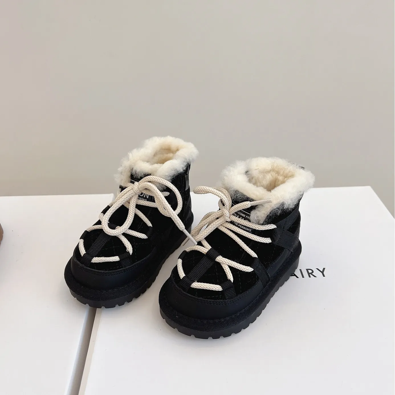 Vinterbarn Snø Varme Plysj Småbarn Guttesko Littlesprouts Sklisikre Mote Baby Jentestøvler 1-6 År Størrelser_voghion.com